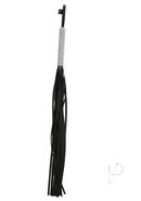 Sex And Mischief Sparkle Flogger 31in - Black
