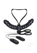 Lux Fetish Vibrating Pleasure For 2 Double-ended Strap-on -...
