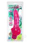 Crystal Caribbean Number 2 Jelly Vibrator 8in - Pink