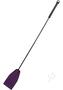 Rouge Fifty Times Hotter Leather Riding Crop - Purple