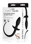 Whipsmart Play Tails Silicone Doggy Tail 3in - Black